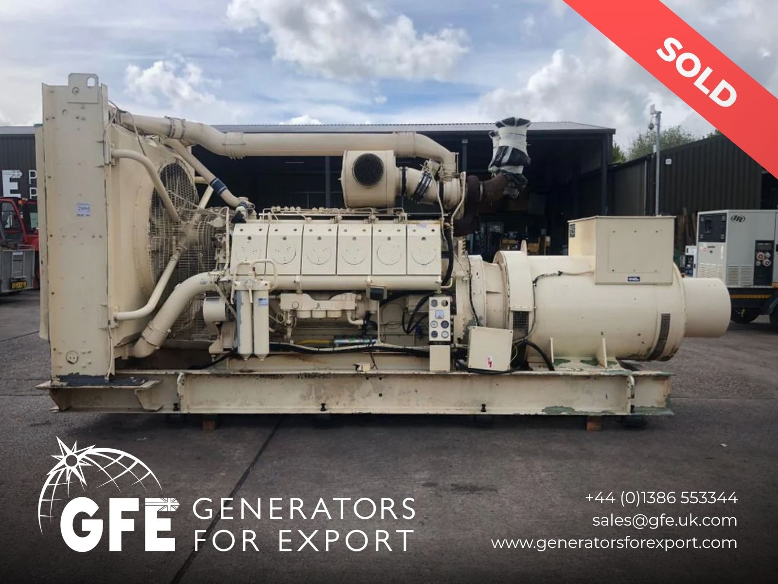 1000KVA Auto Diesels Dorman used generator
