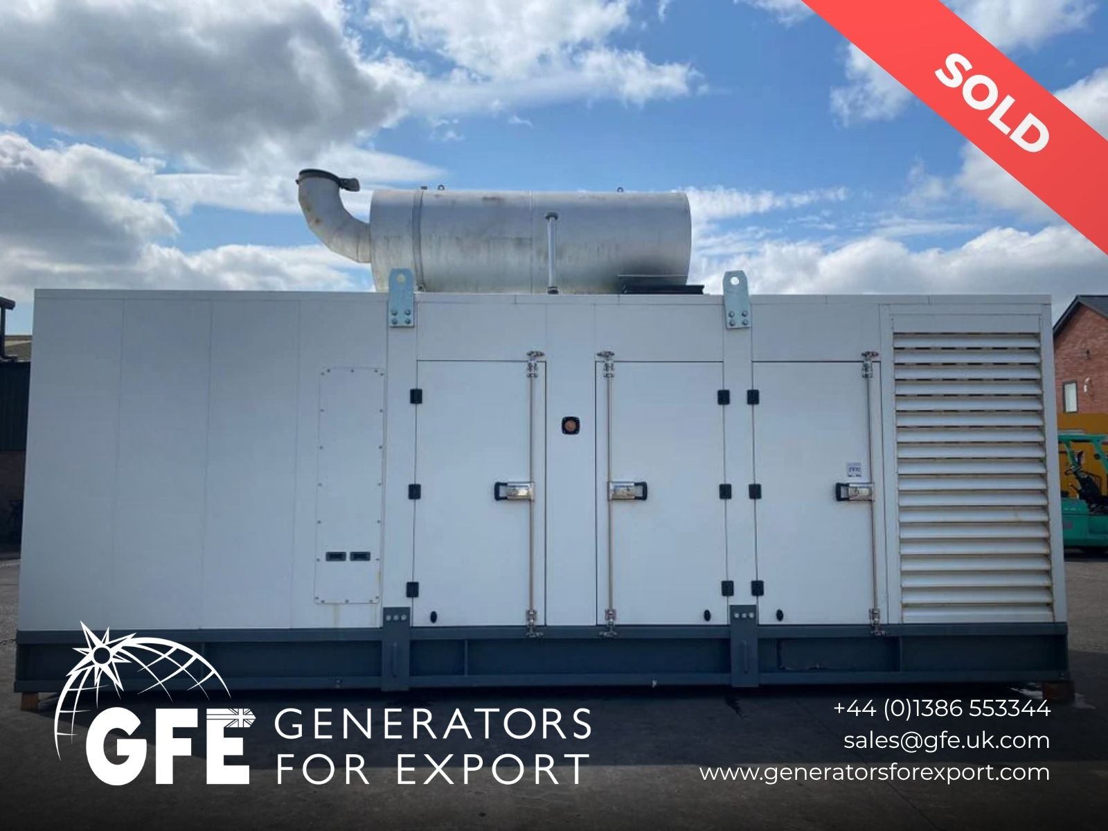 1000KVA Perkins used generator