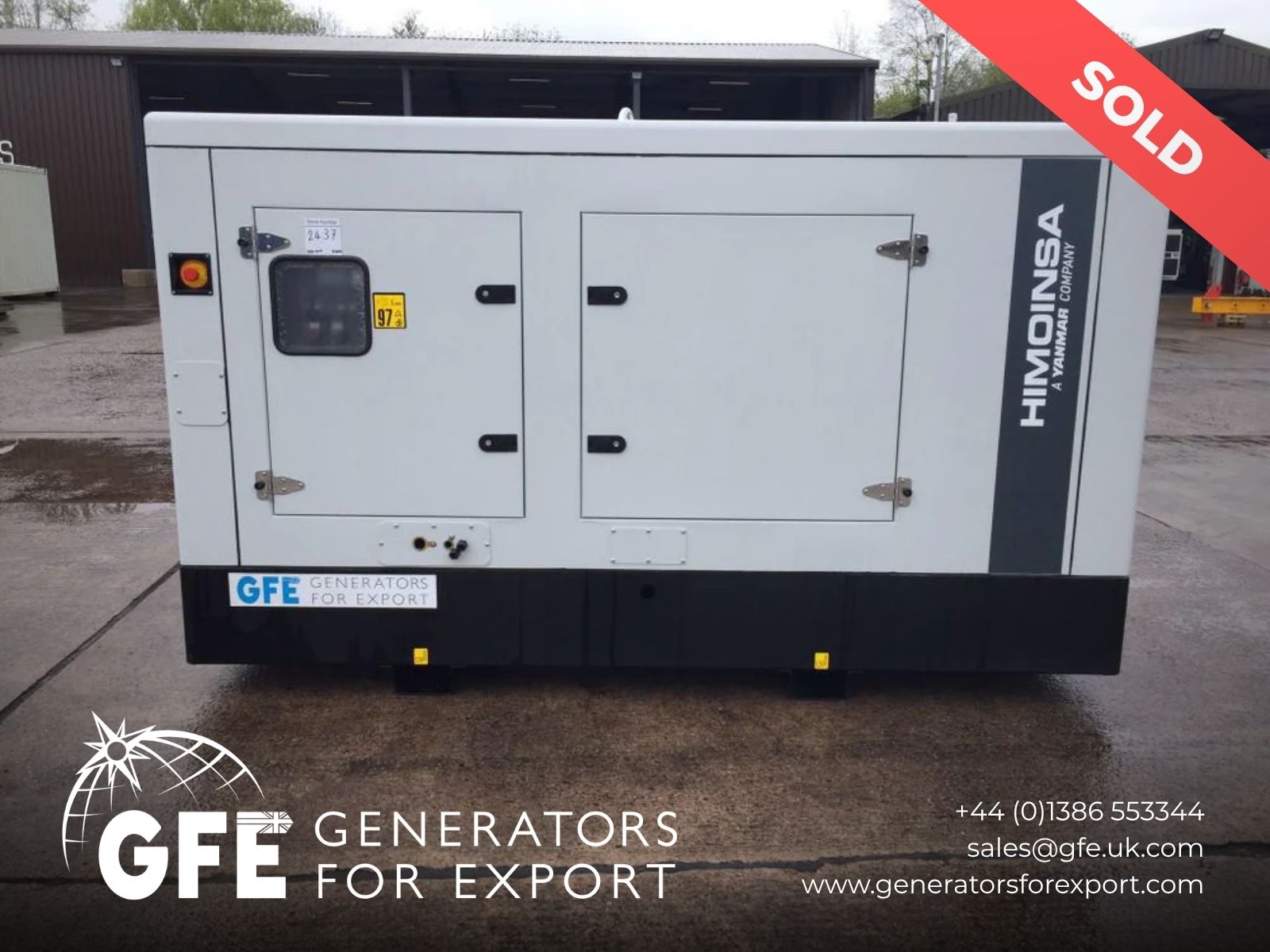 100KVA Himinosa Iveco used generator