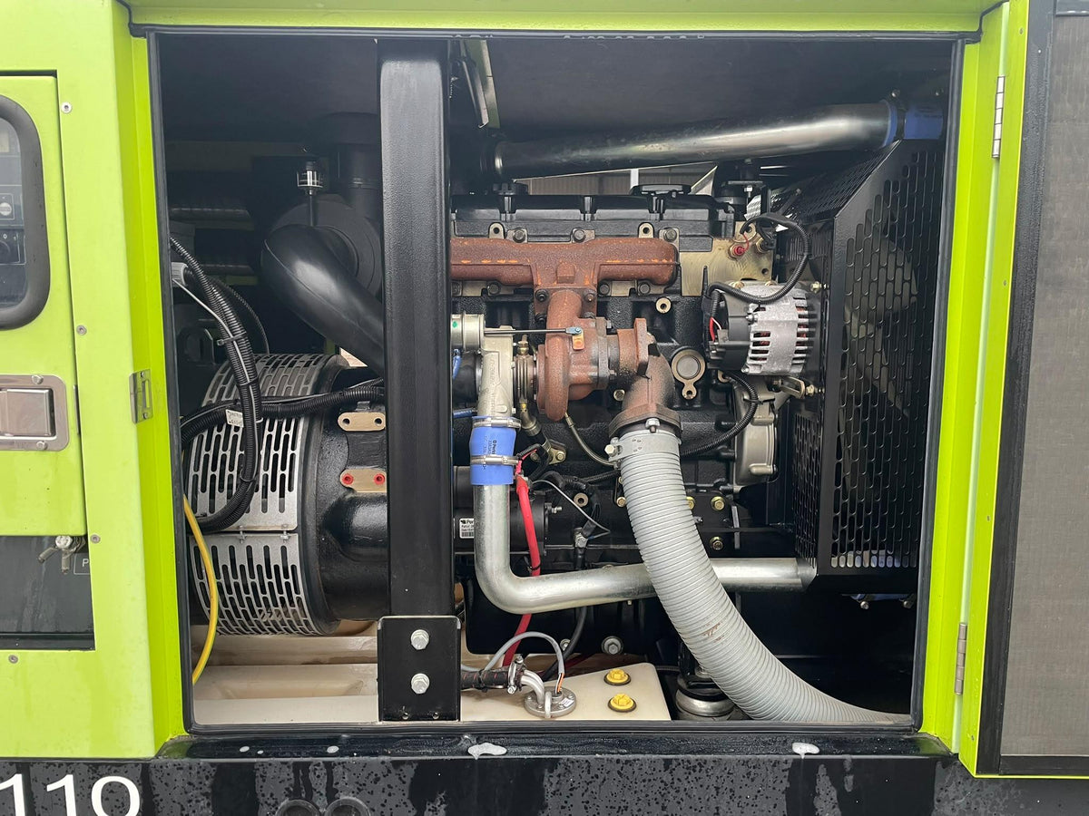 100kVA Pramac SU101TPSW0F Perkins 1104C-44TA Canopied Used Generator
