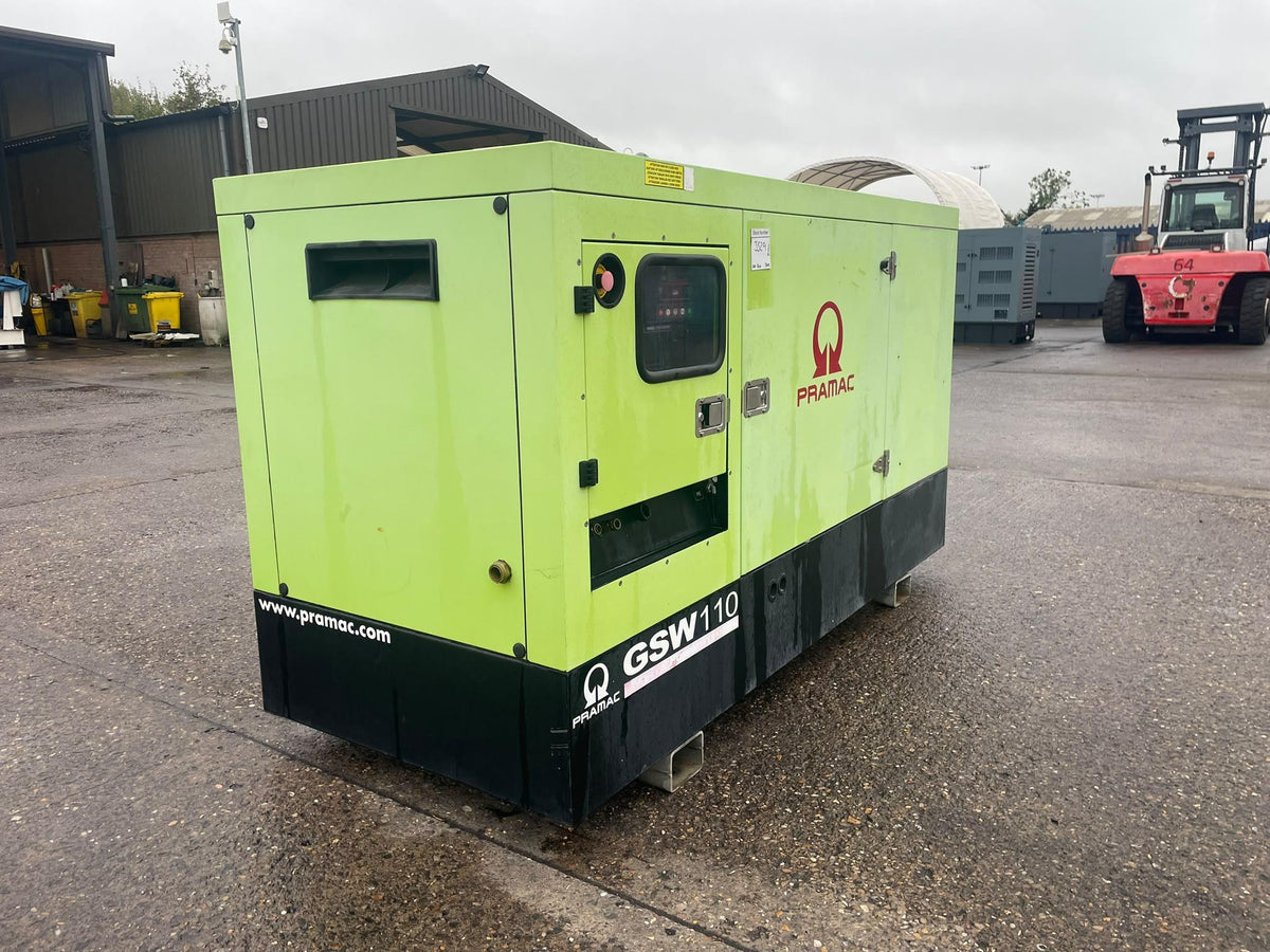 100kVA Pramac SU101TPSW0F Perkins 1104C-44TA Canopied Used Generator