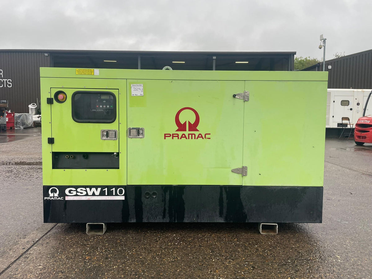 100kVA Pramac SU101TPSW0F Perkins 1104C-44TA Canopied Used Generator