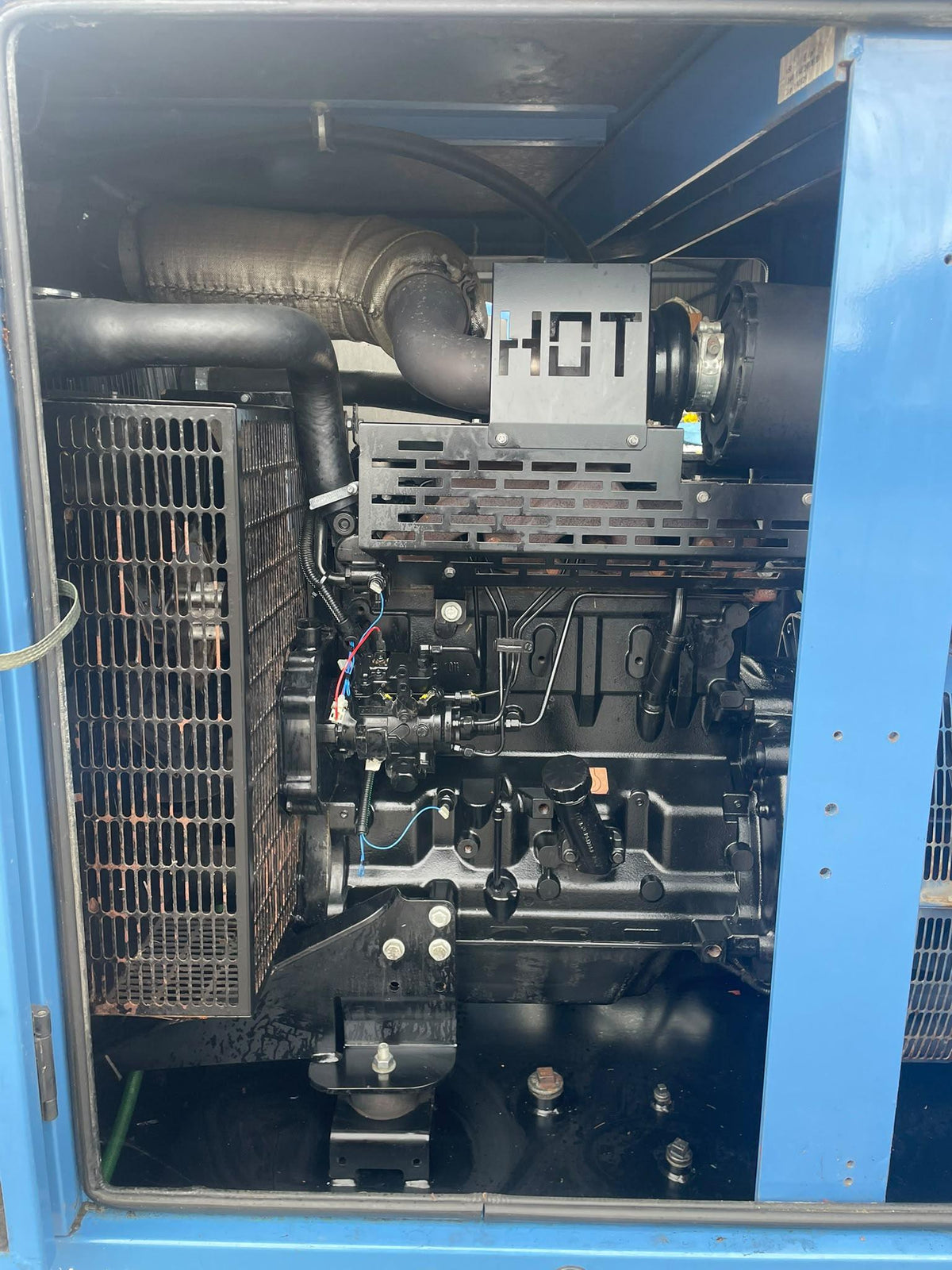 100kVA SDMO J110K John Deere 4045HF120 Canopied Used Generator