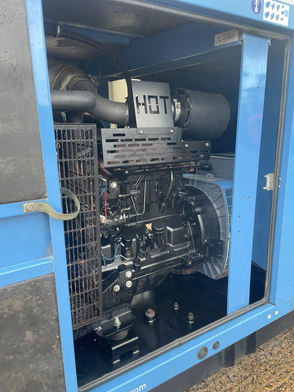 100kVA SDMO J110K John Deere 4045HF120 Canopied Used Generator