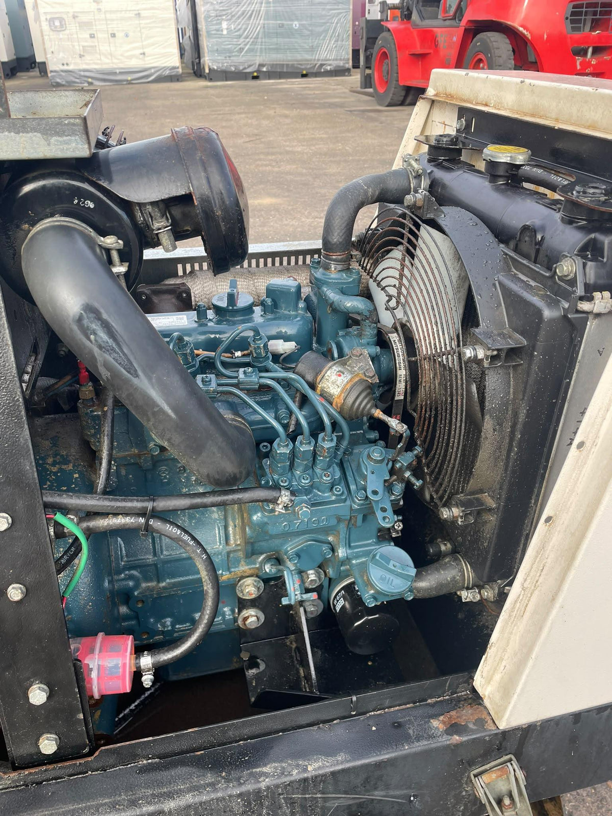 10kVA MHM MG 10000 SSK-V Kubota D722 Canopied Used Generator