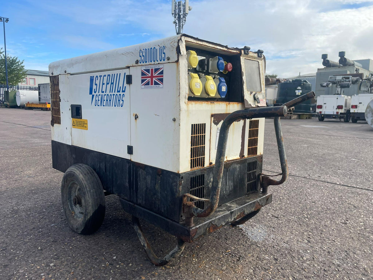 10kVA Stephill Generators SSD10000S Kubota D722 Canopied Used Generator