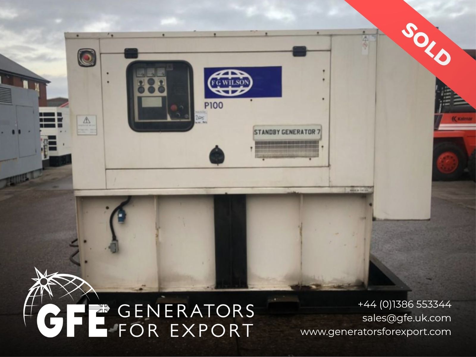 110KVA FG Wilson Perkins used generator