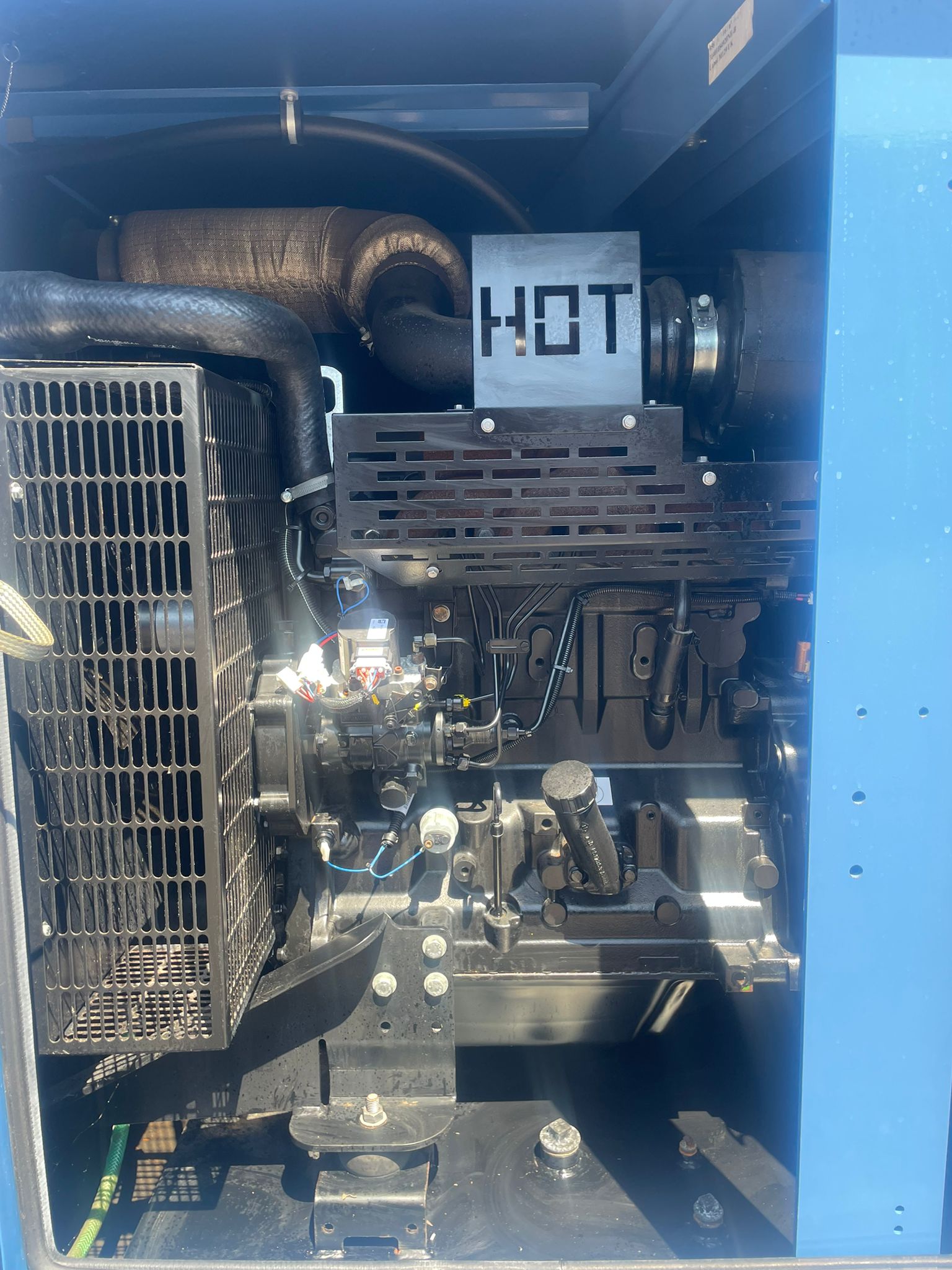 110kVA SDMO J110K John Deere 4045HF120 Canopied Used Generator