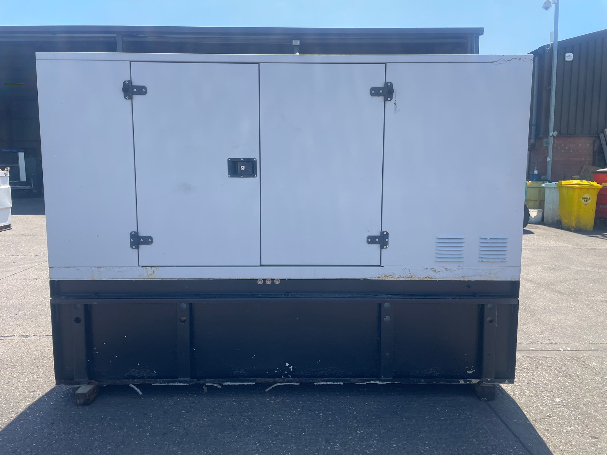 110kVA SDMO JS100 John Deere 4045HF150 Canopied Used Generator
