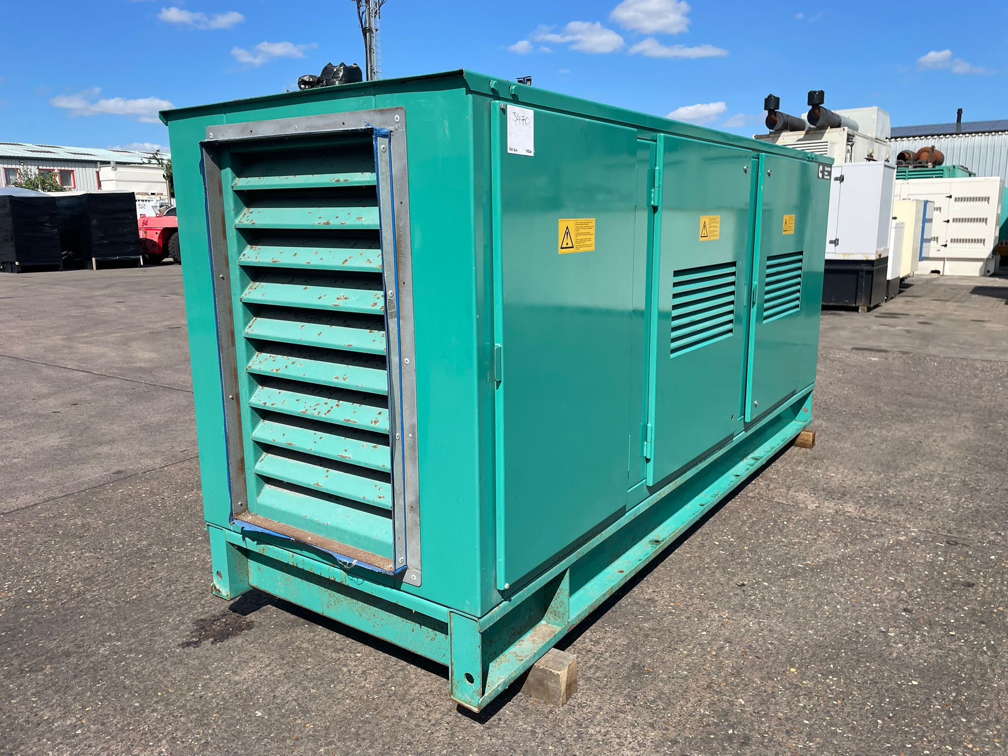 113kVA Petbow AHMP100-5 Iveco 450036 Canopied Used Generator