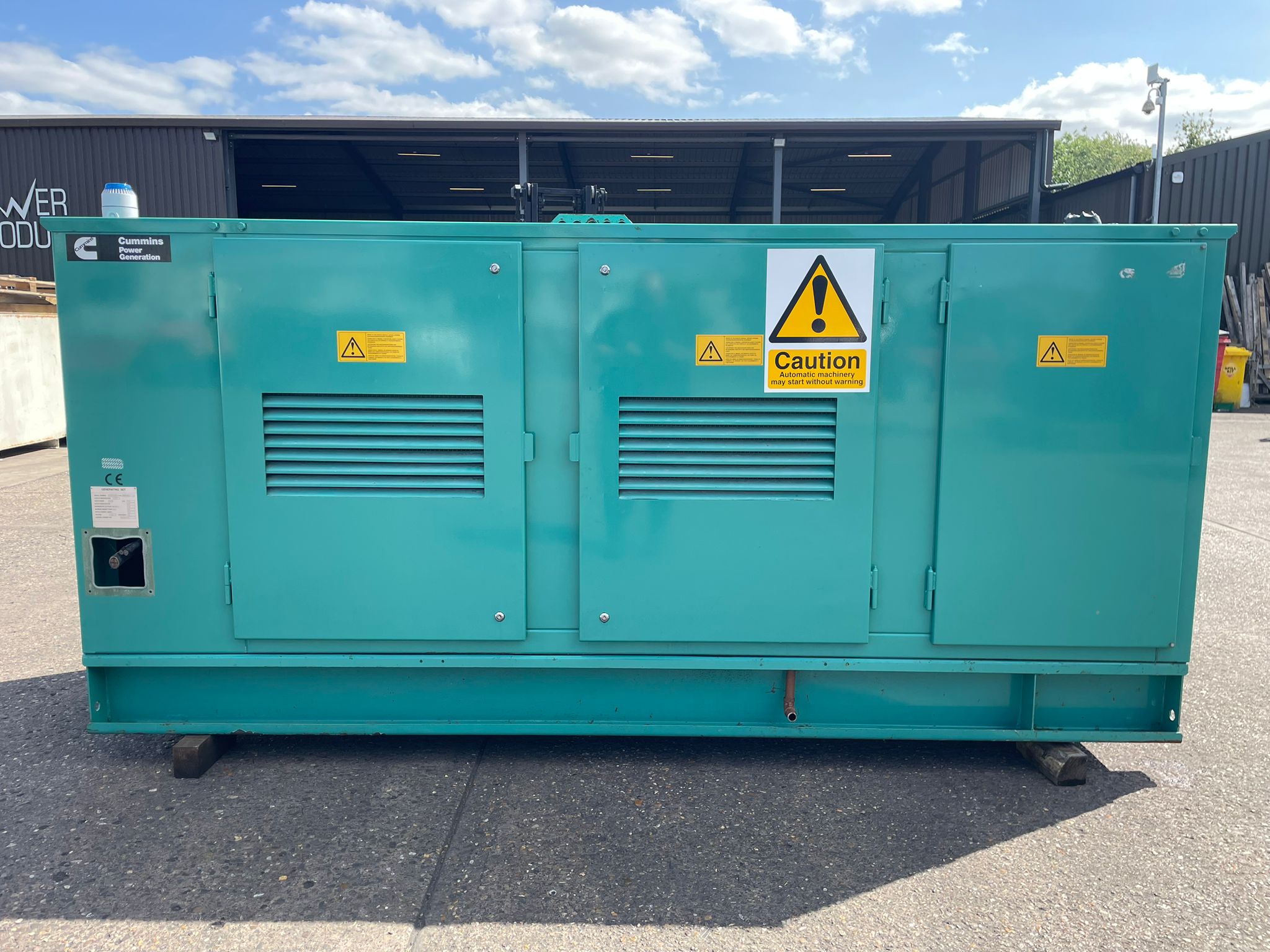 113kVA Petbow AHMP100-5 Iveco 450036 Canopied Used Generator