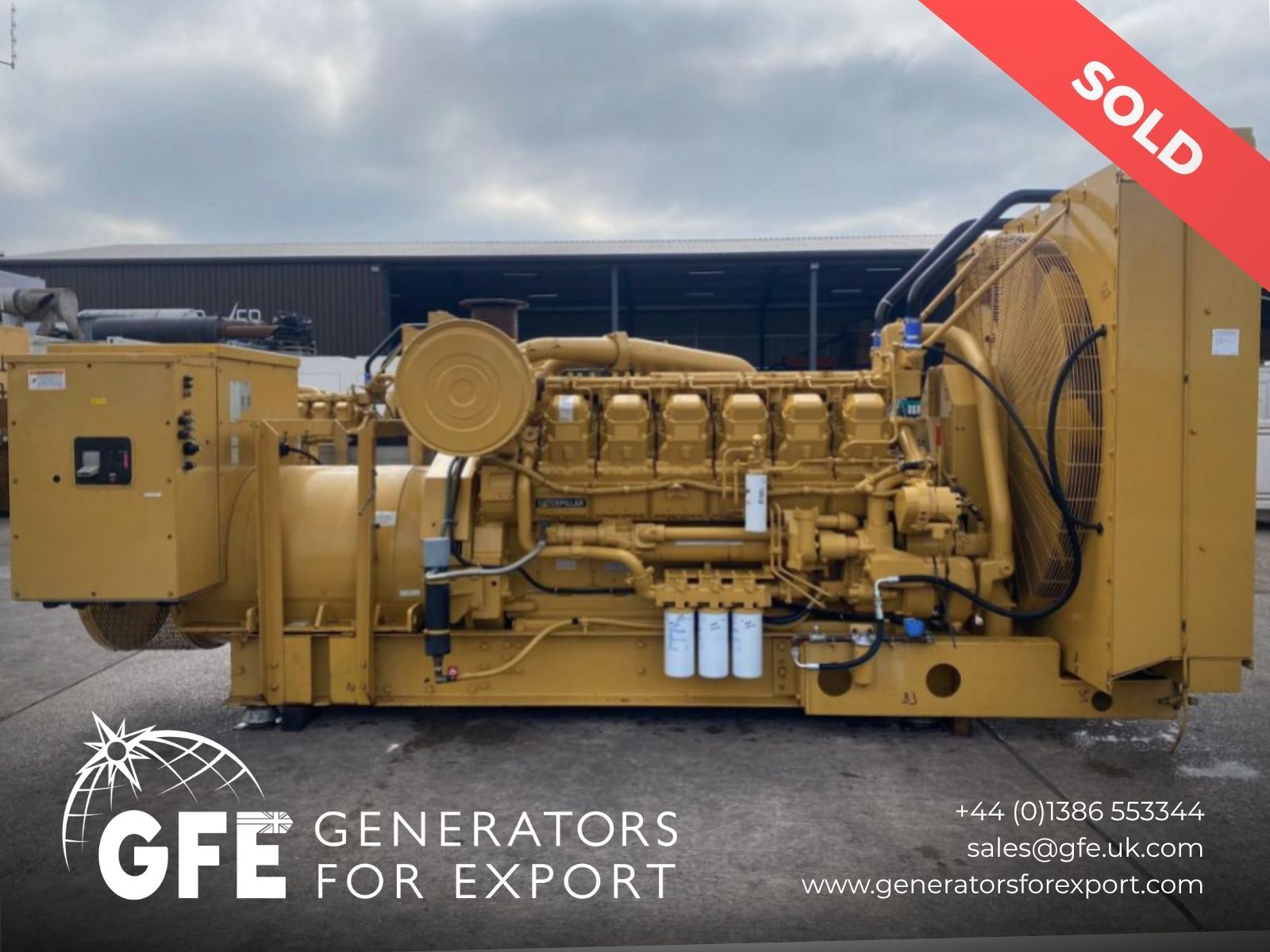 1250KVA Caterpillar used generator