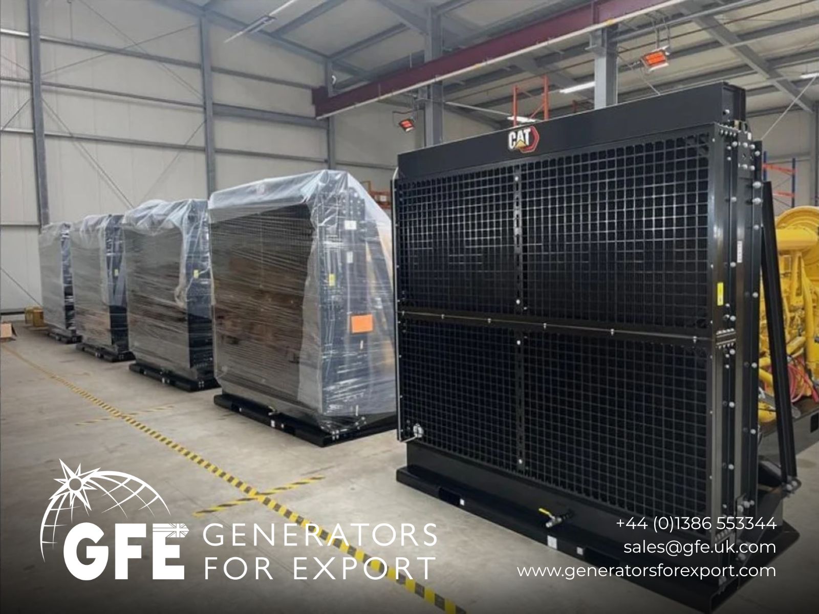 1600kVA CAT 3512B SR5 Open Sets (Multiples)
