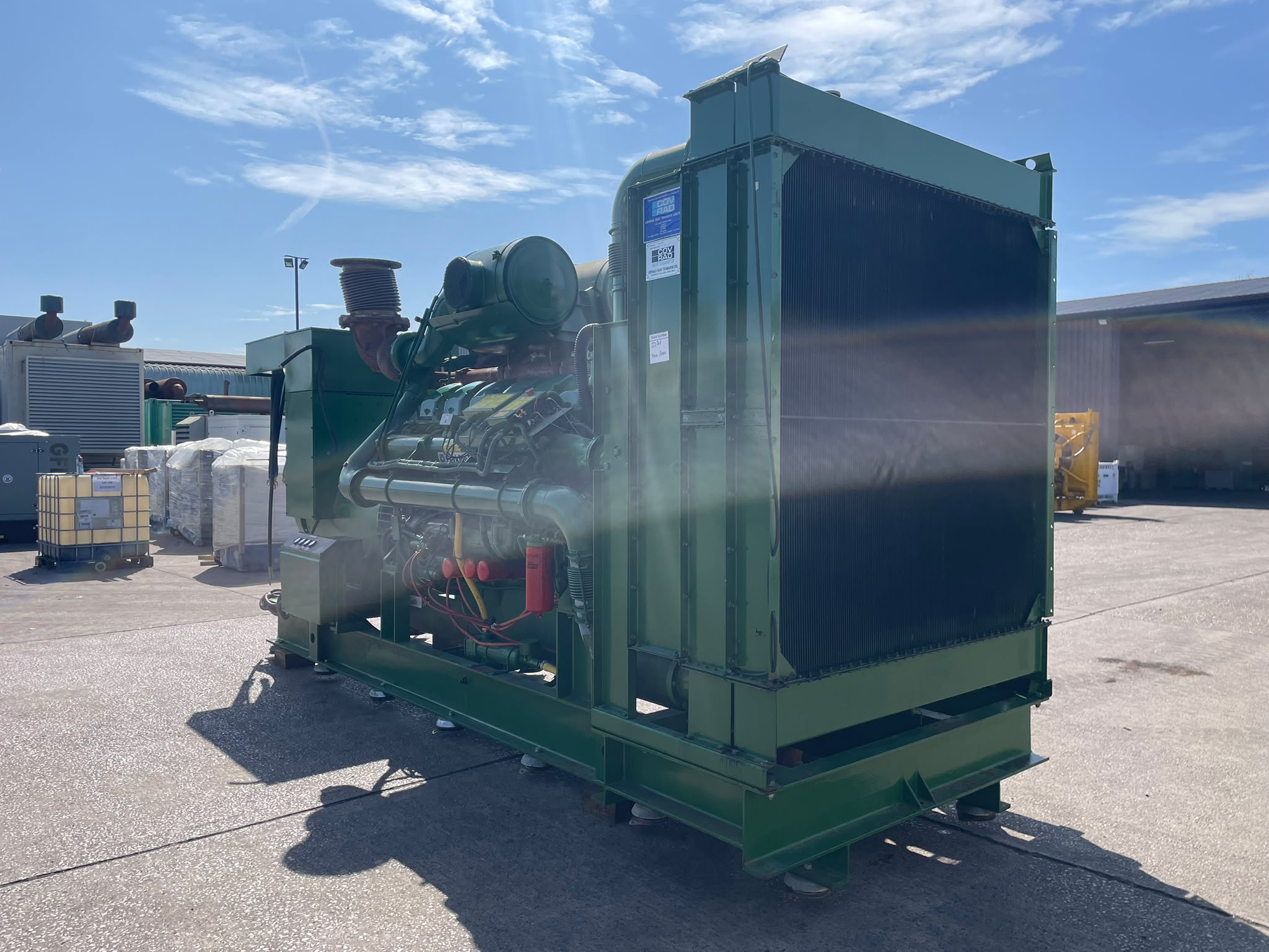 1650kVA Puma 1 AMHR 1500DP Perkins 4012TAG24 Open Used Generator