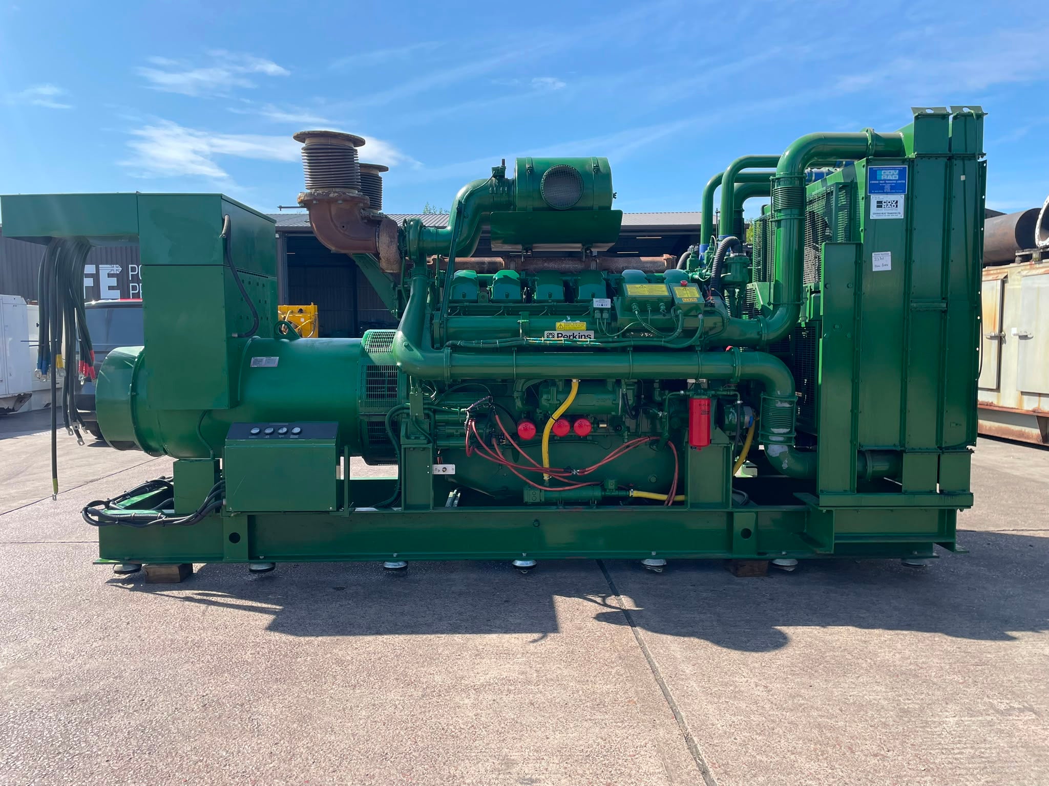 1650kVA Puma 1 AMHR 1500DP Perkins 4012TAG24 Open Used Generator