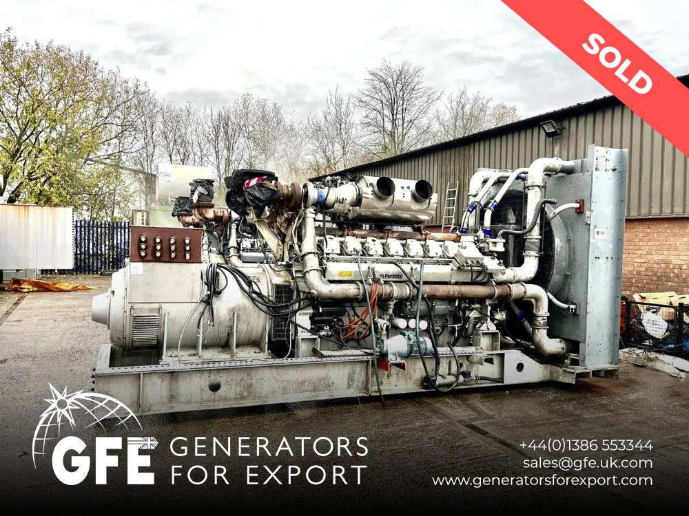 1825KVA Broadcrown Perkins used generator