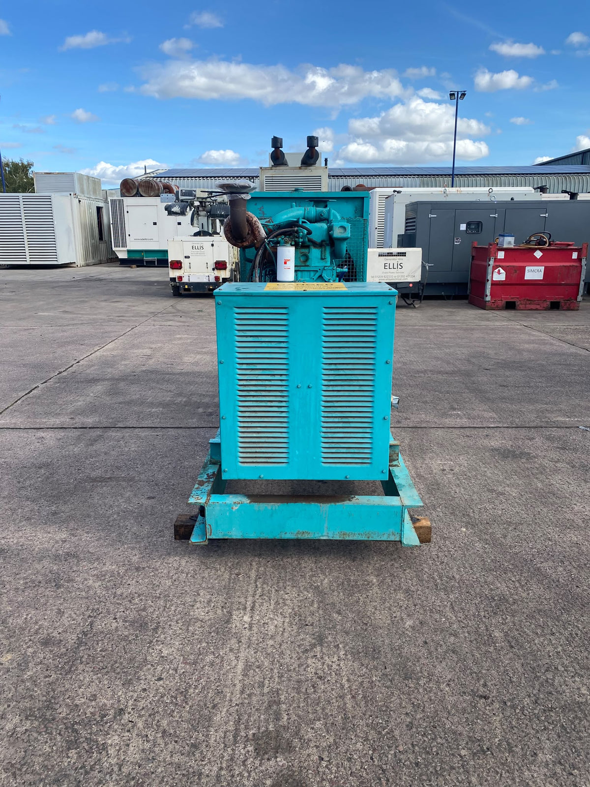 175kVA Rolls Royce E265L ERRA-18 Open Used Generator - SPARES OR REPAIR