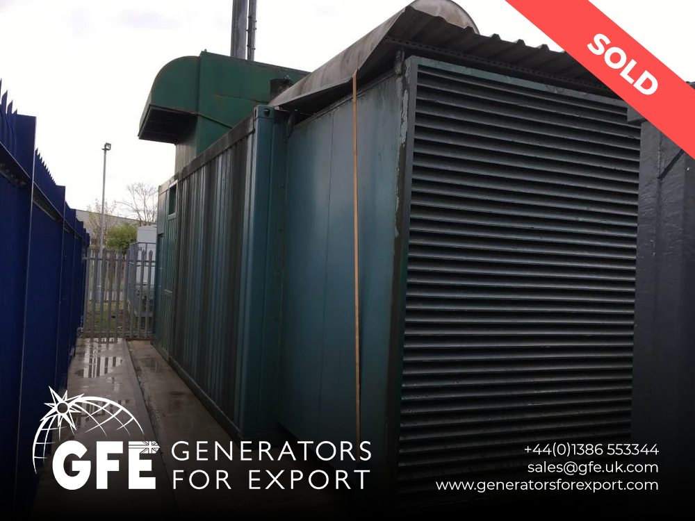 2050KVA SDMO Mitsubishi used generator