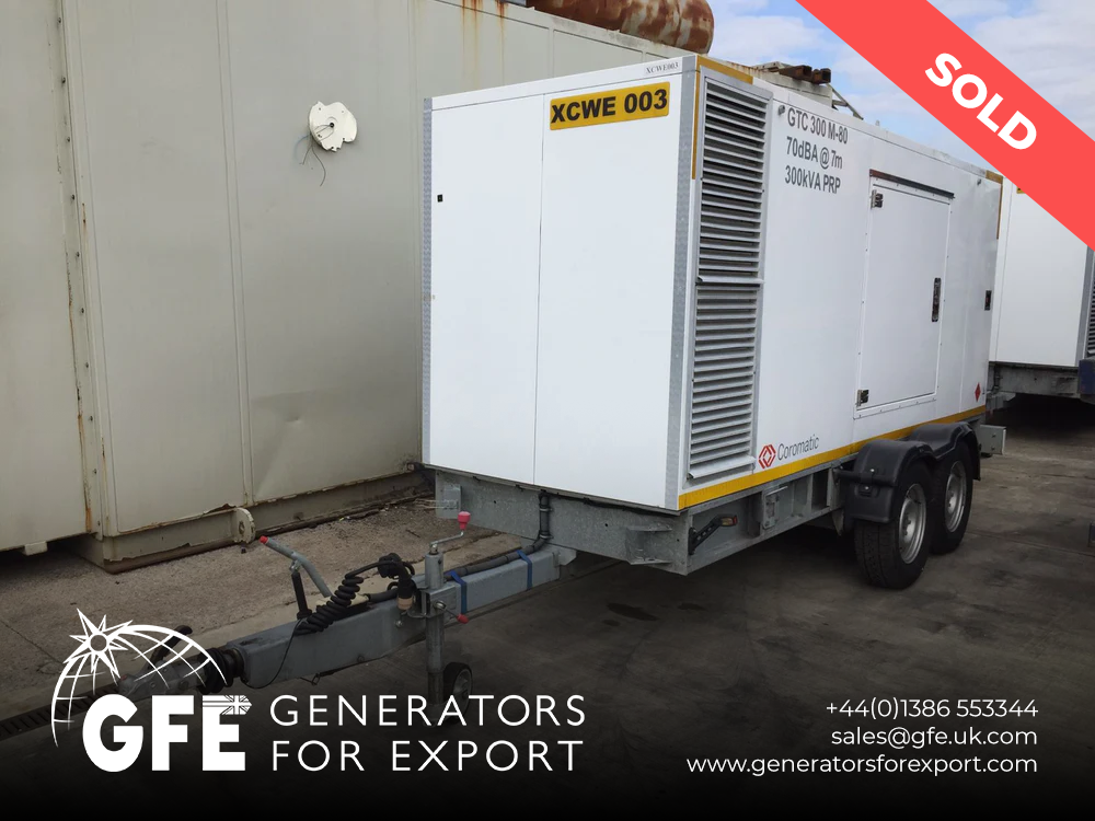 300KVA Coromatic Cummins used generator