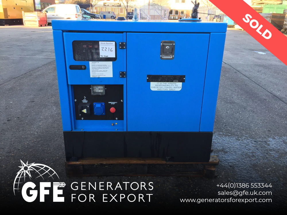 10KVA MHM Kubota used generator