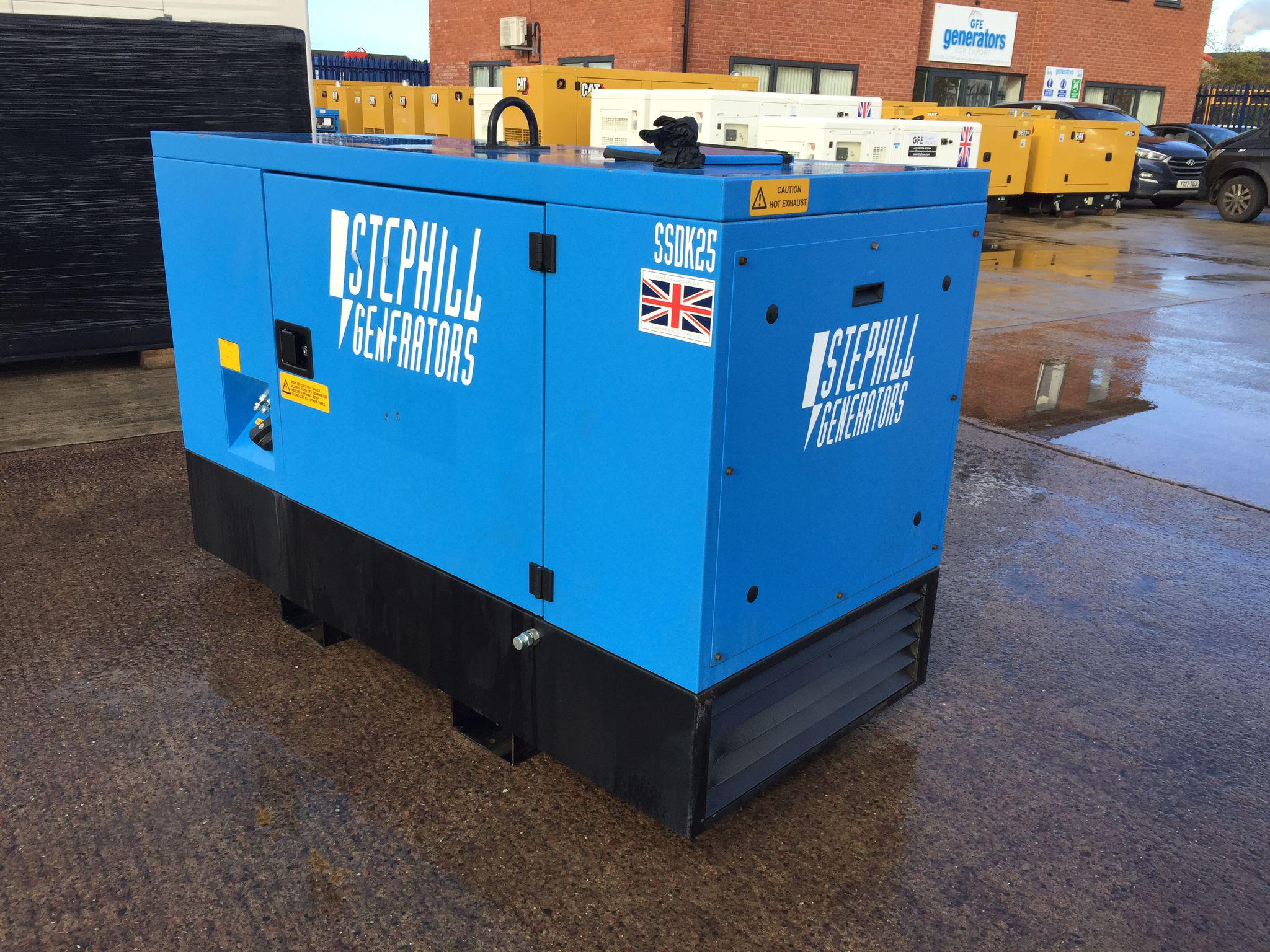 25KVA Stephill Kubota used generator