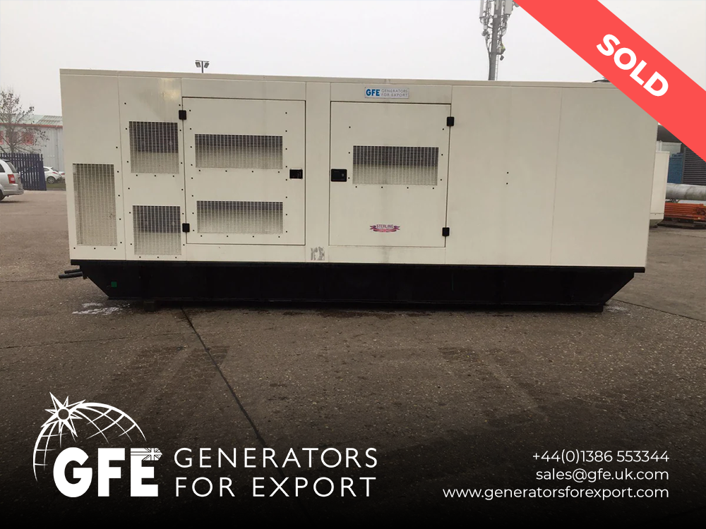 600KVA Shenton Power Scania used generator