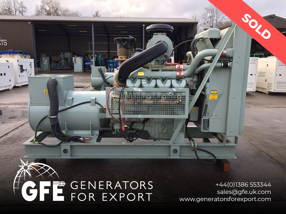 500KVA Puma Scania used generator