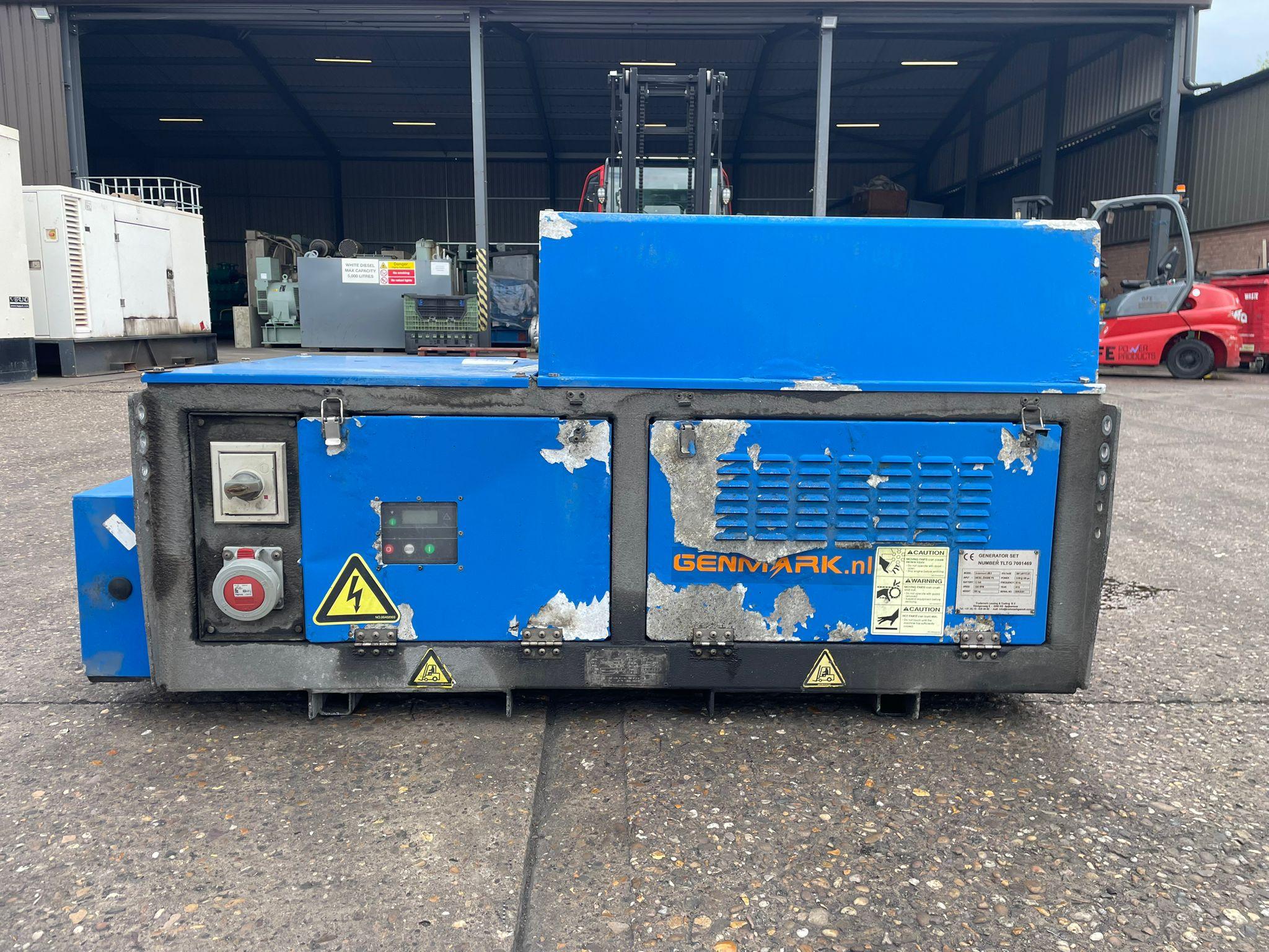 22kVA NGP Undermount UM-3 Cummins A2300 Canopied Used Generator