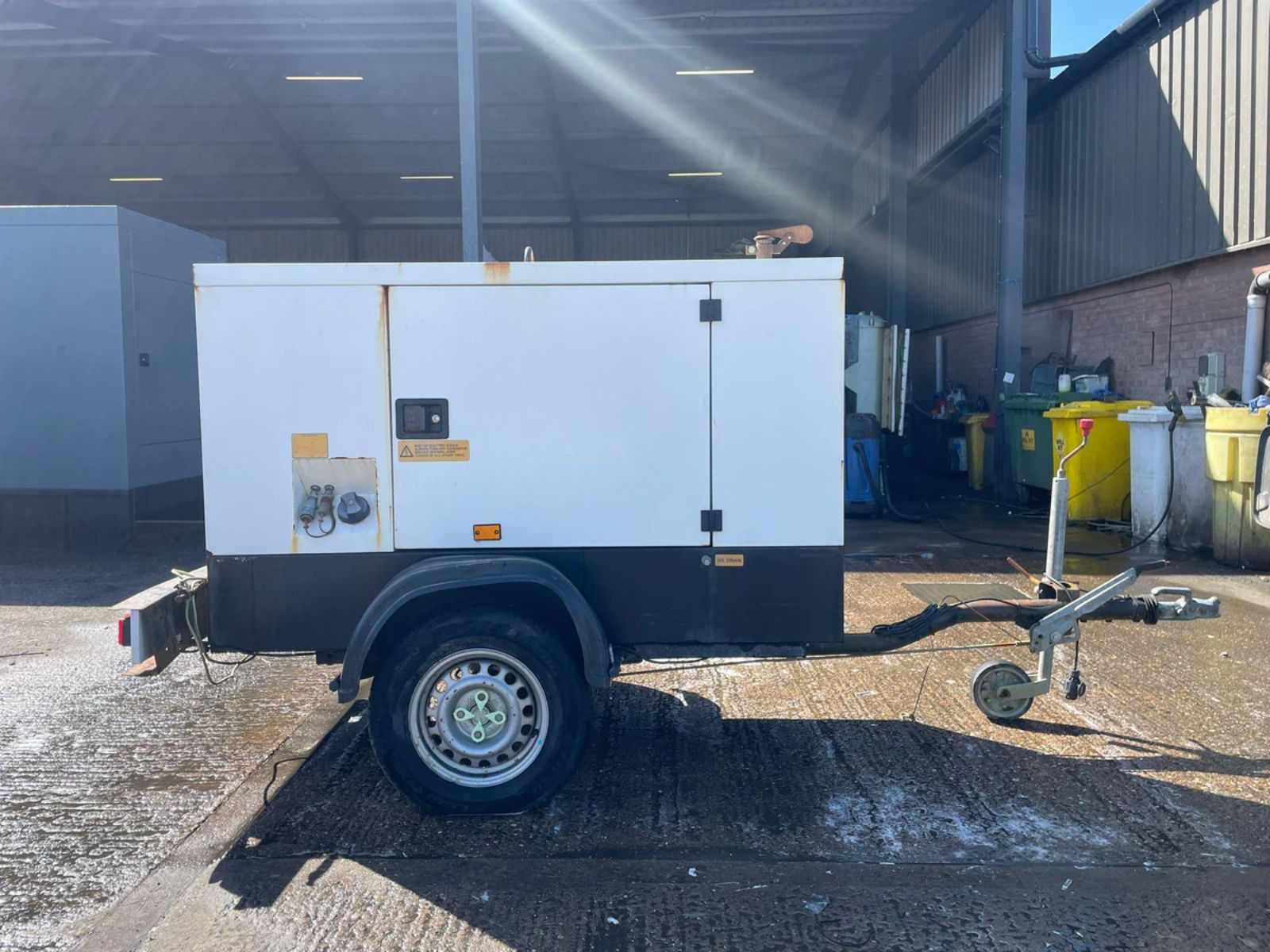 22kVA Stephill SSDK20 Kubota V2203 Trailerised Used Generator