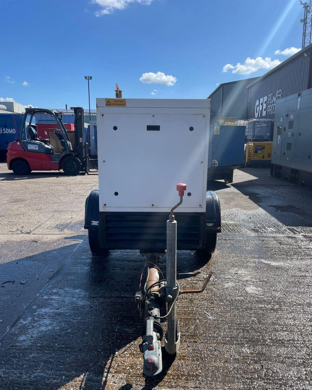 22kVA Stephill SSDK20 Kubota V2203 Trailerised Used Generator