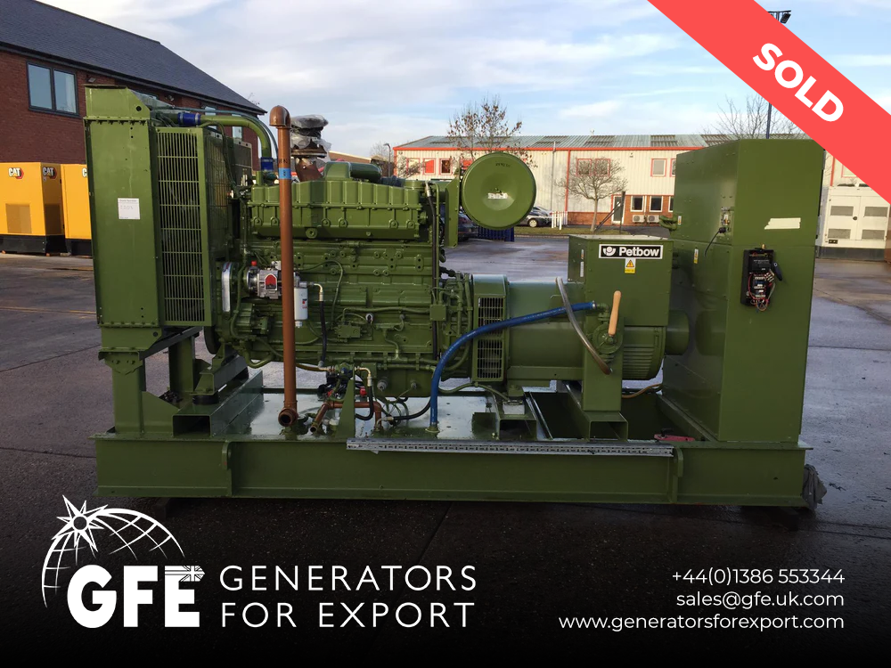 316KVA Petbow Cummins used generator