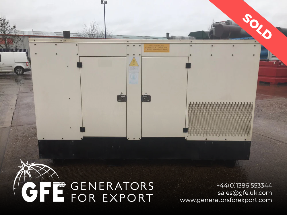 200KVA Bruno John Deere used generator