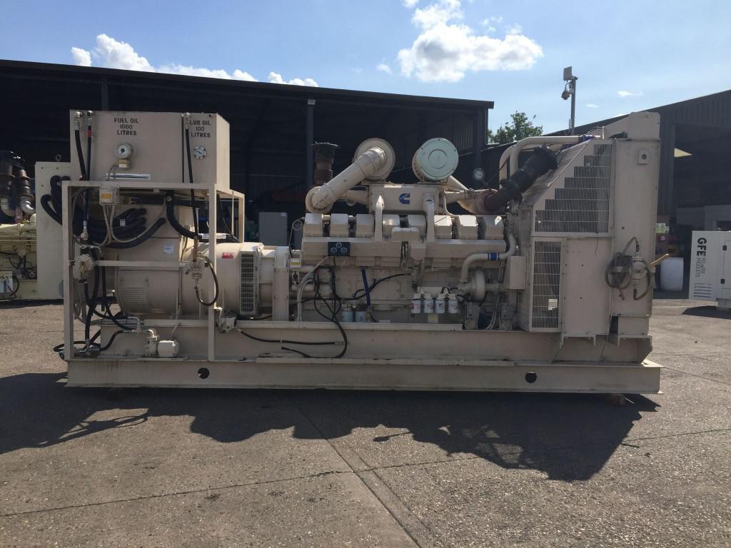 1000KVA Broadcrown Cummins used generator