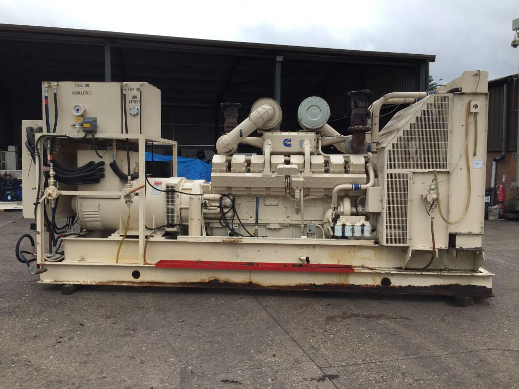 1000KVA Broadcrown Cummins used generator