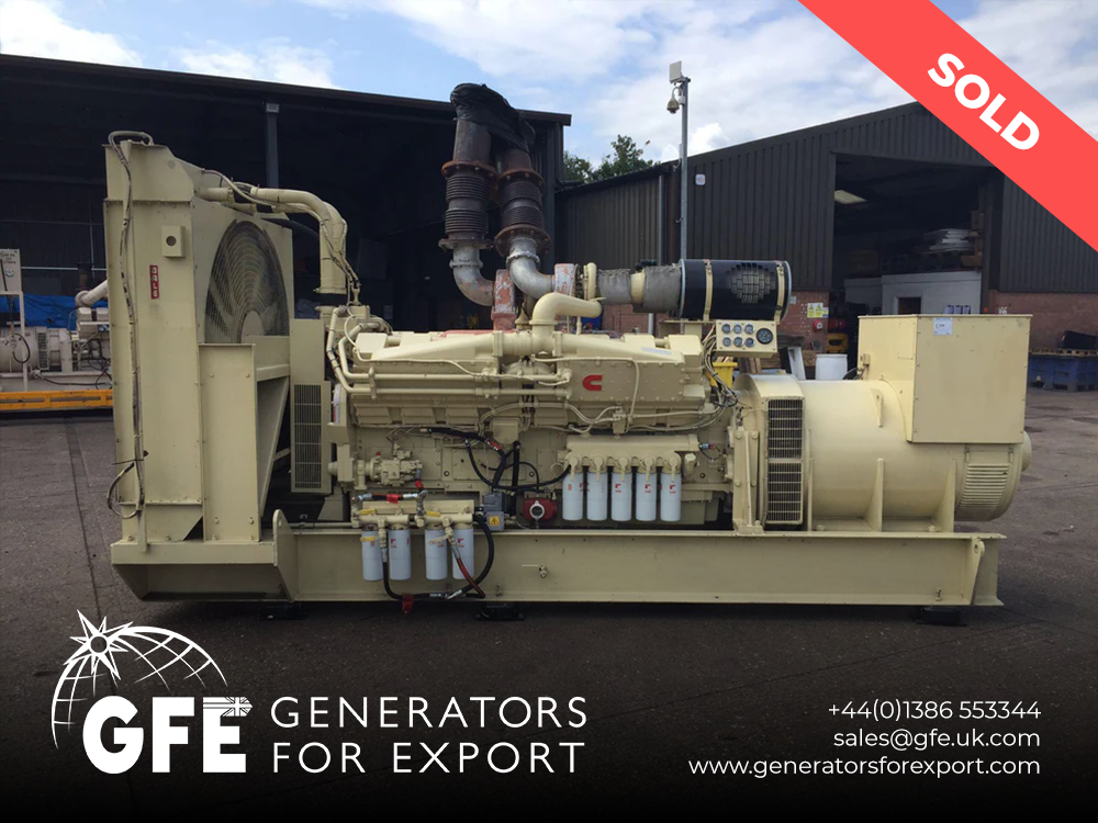 1250KVA Dale Cummins used generator