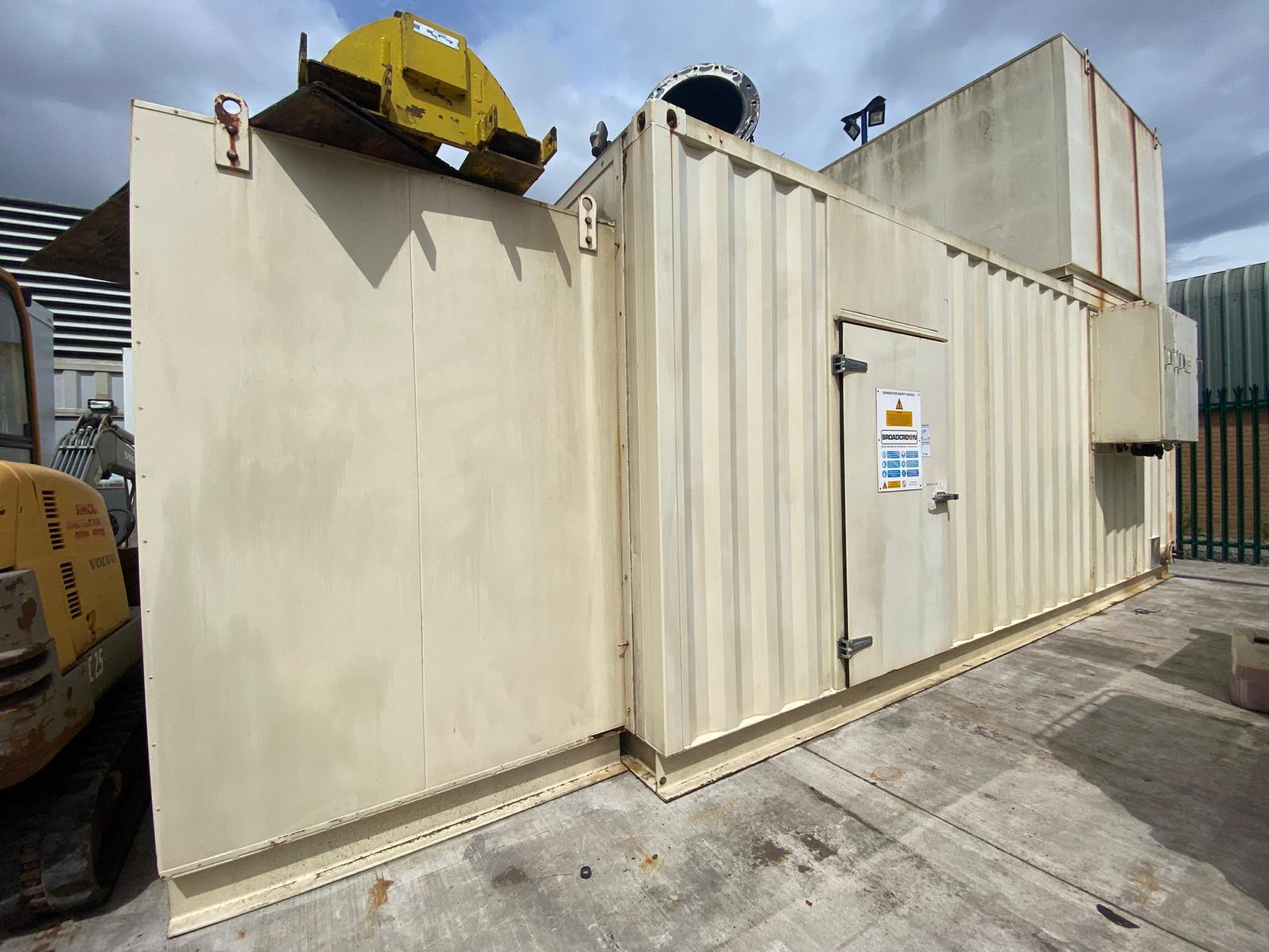 1000KVA Broadcrown Cummins used generator