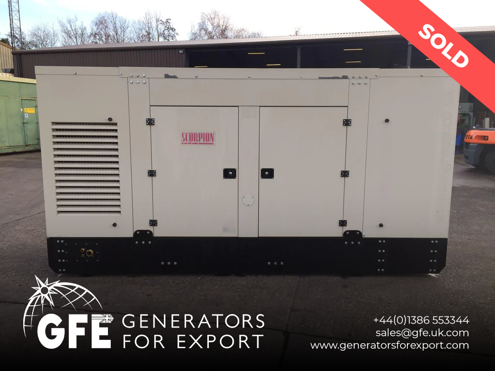 185KVA Shenton Group Doosan used generator