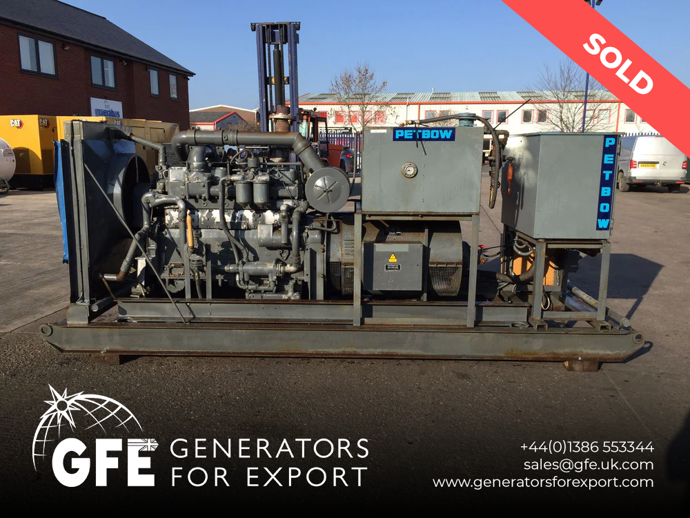 157KVA Petbow Rolls-Royce used generator