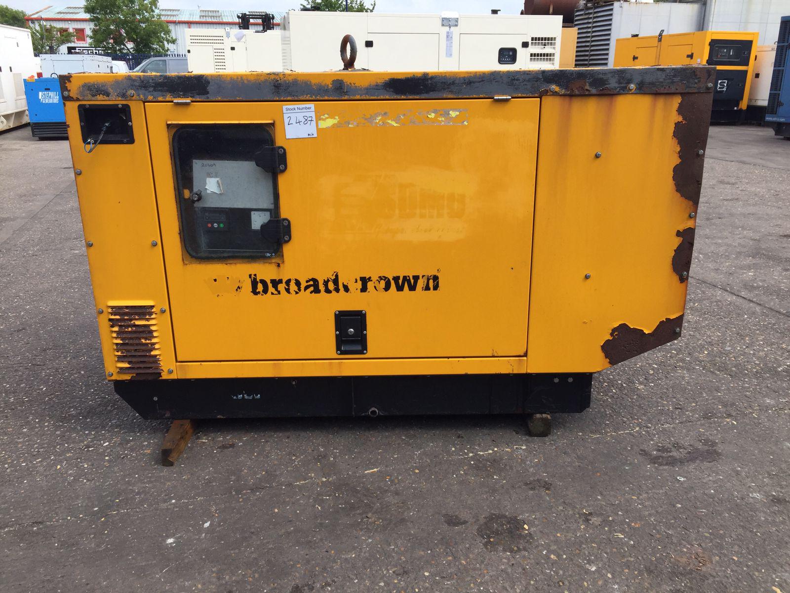 40KVA SDMO Mitsubishi used generator