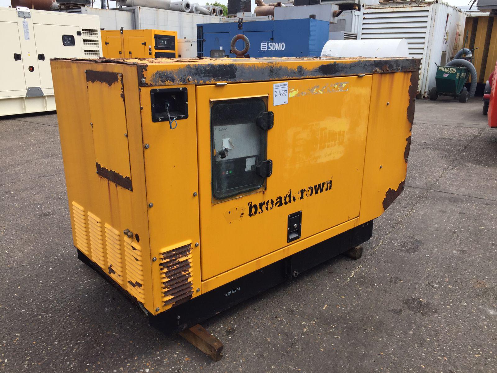 40KVA SDMO Mitsubishi used generator