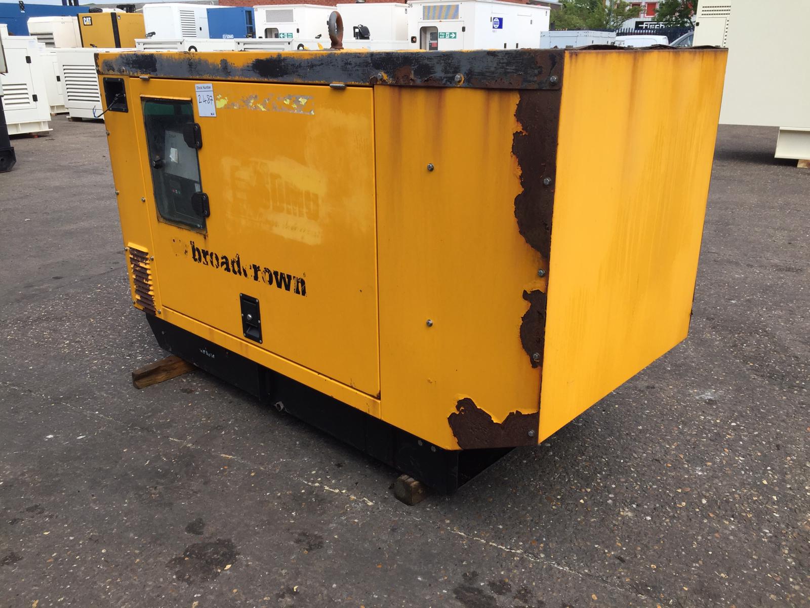 40KVA SDMO Mitsubishi used generator
