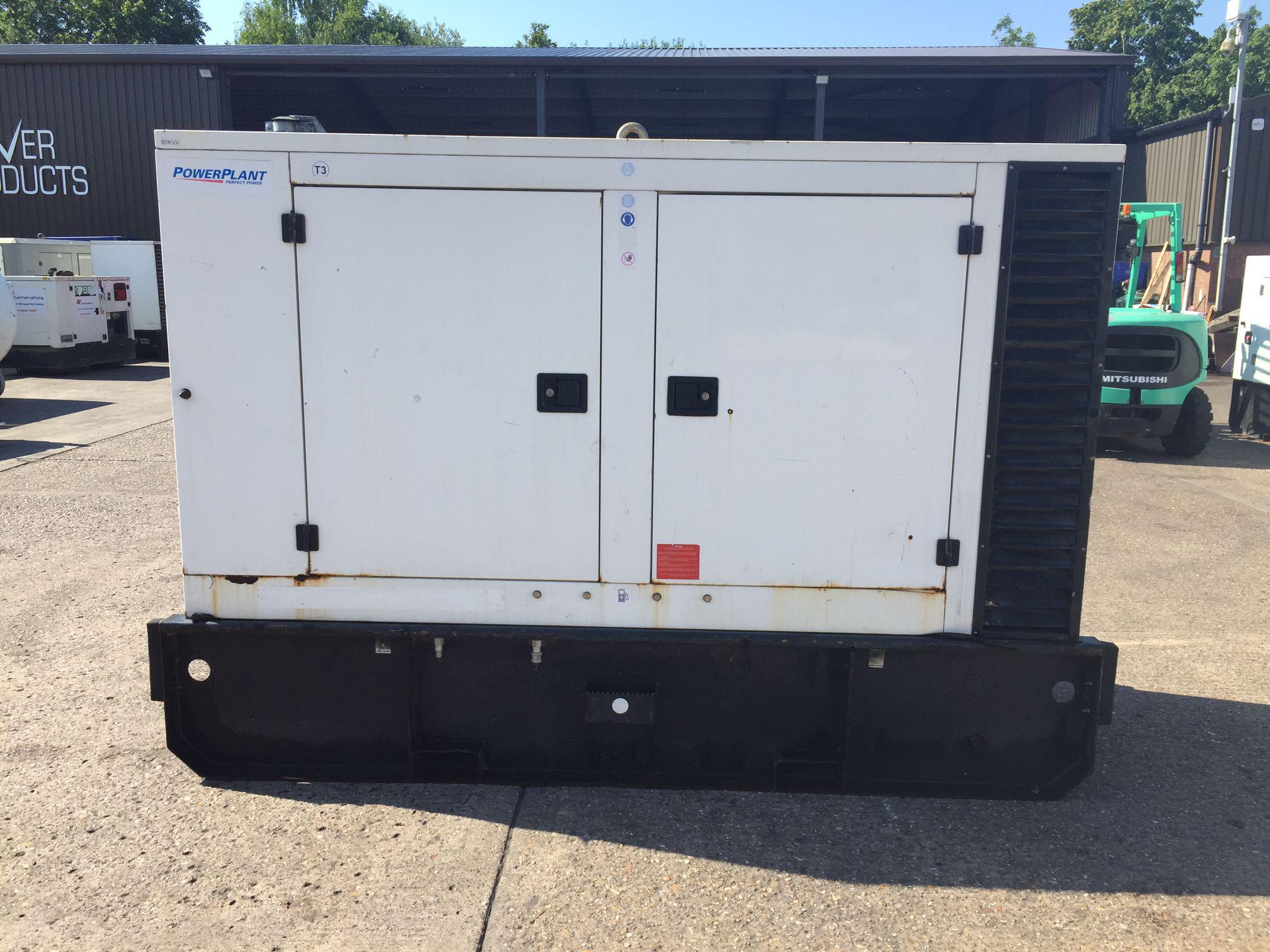 80KVA Power Plant Iveco used generator