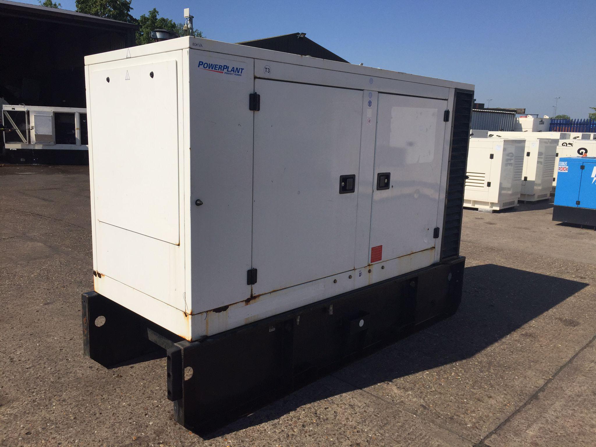 80KVA Power Plant Iveco used generator
