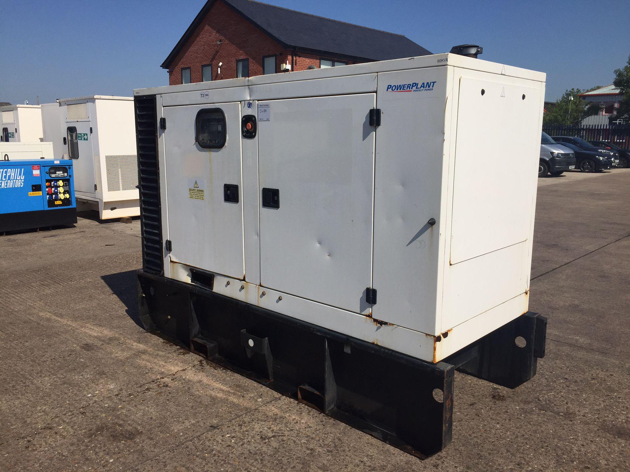 80KVA Power Plant Iveco used generator
