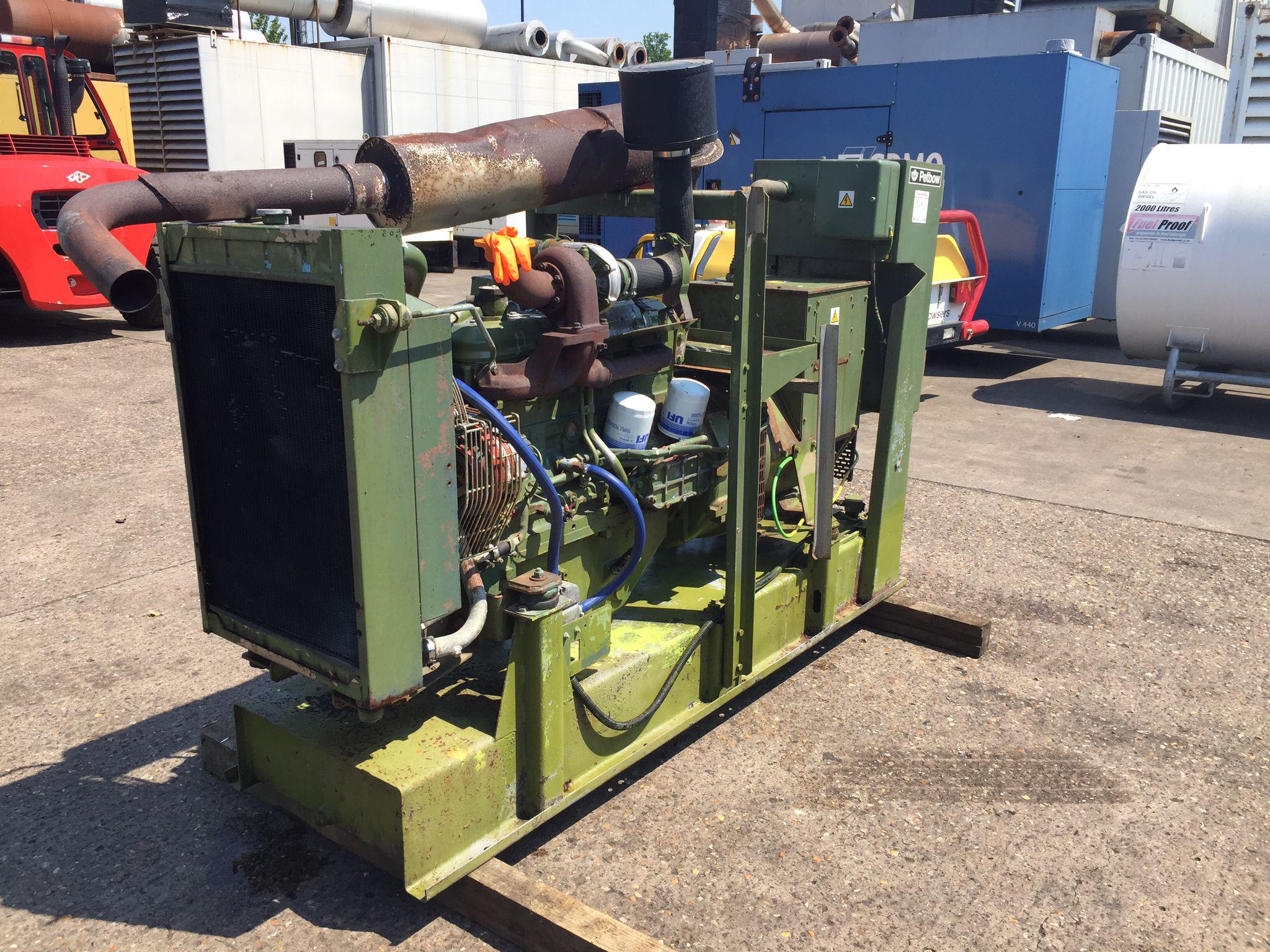 80KVA Petbow Iveco used generator