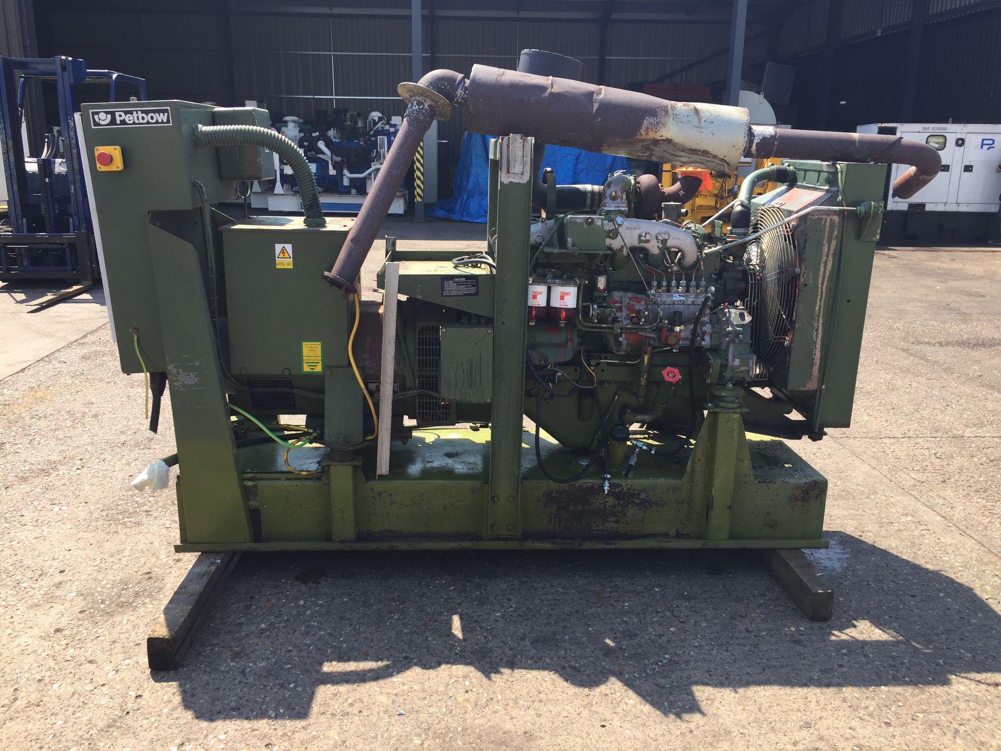80KVA Petbow Iveco used generator