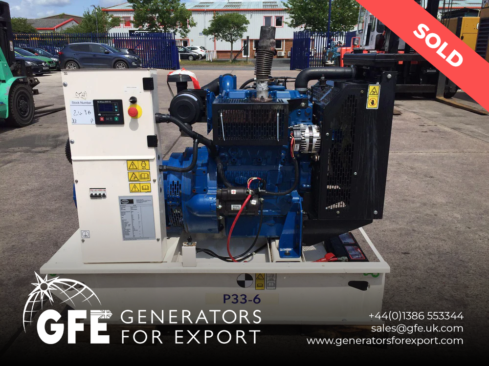 30KVA FG Wilson Perkins used generator