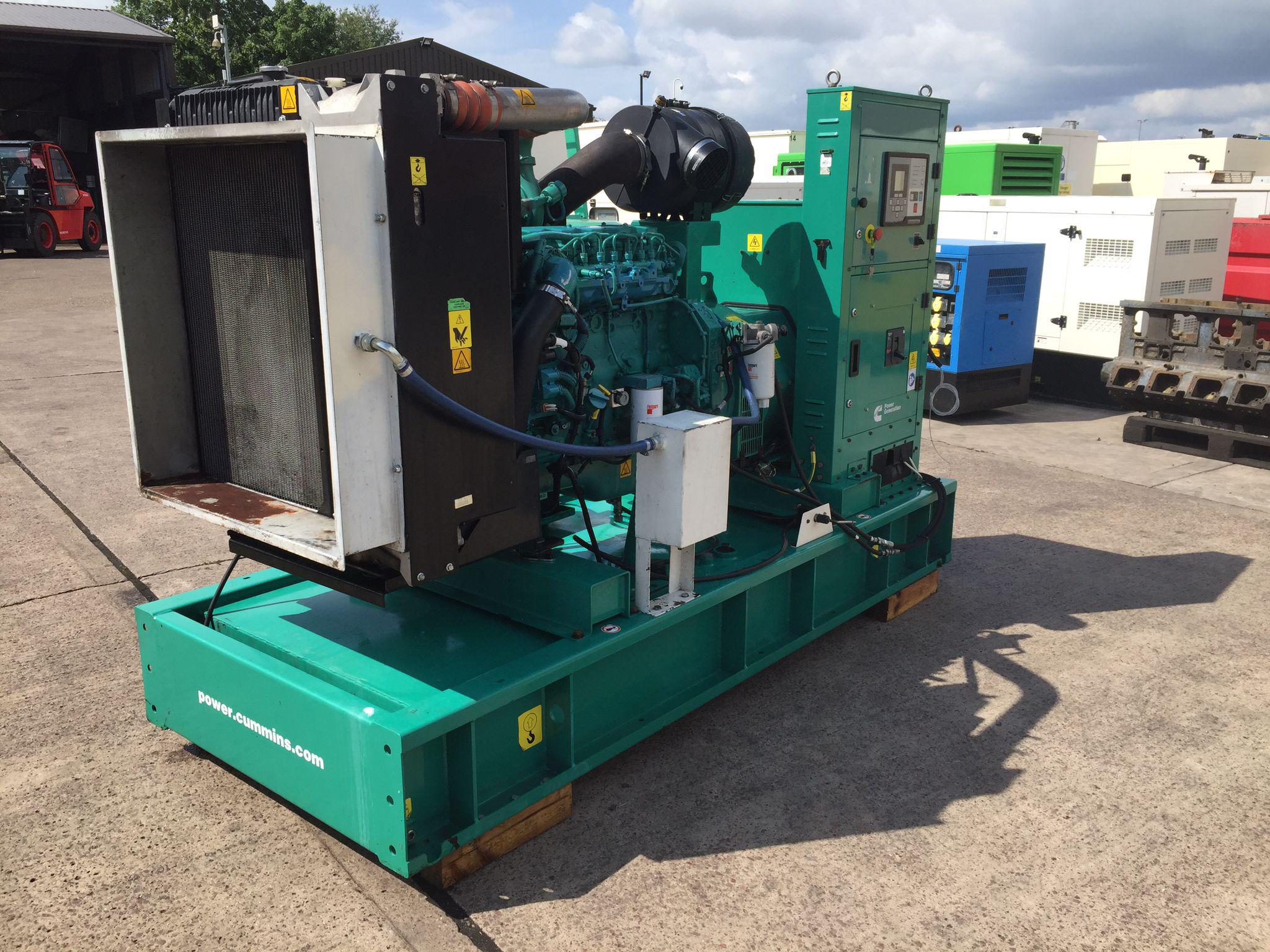 200KVA CPG Cummins used generator
