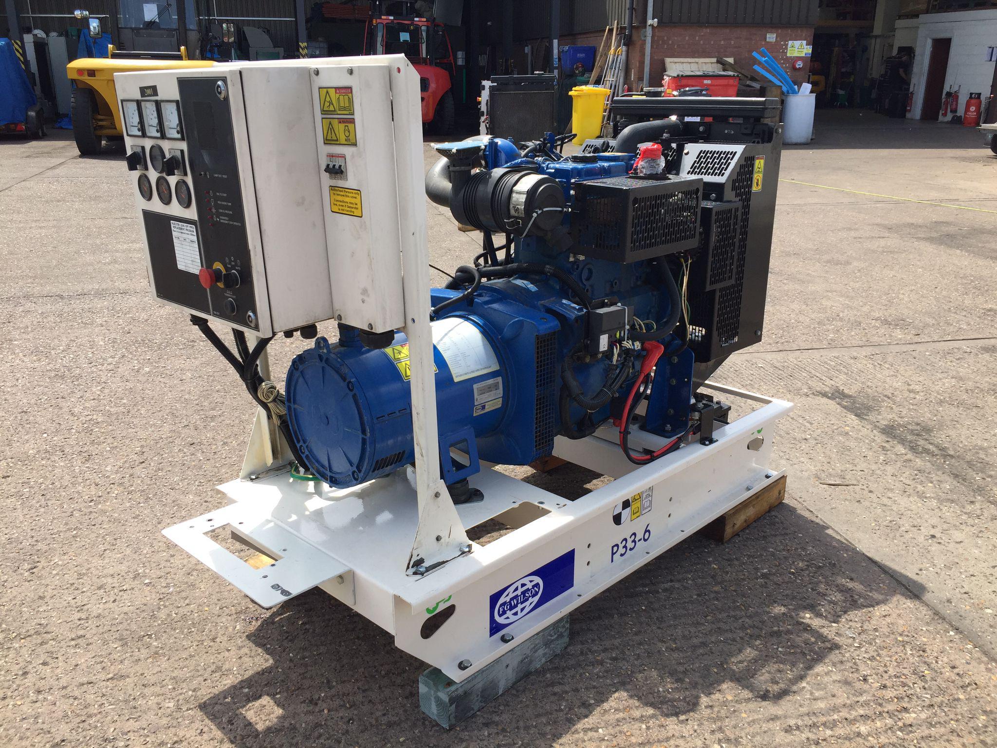 30KVA FG Wilson Perkins used generator