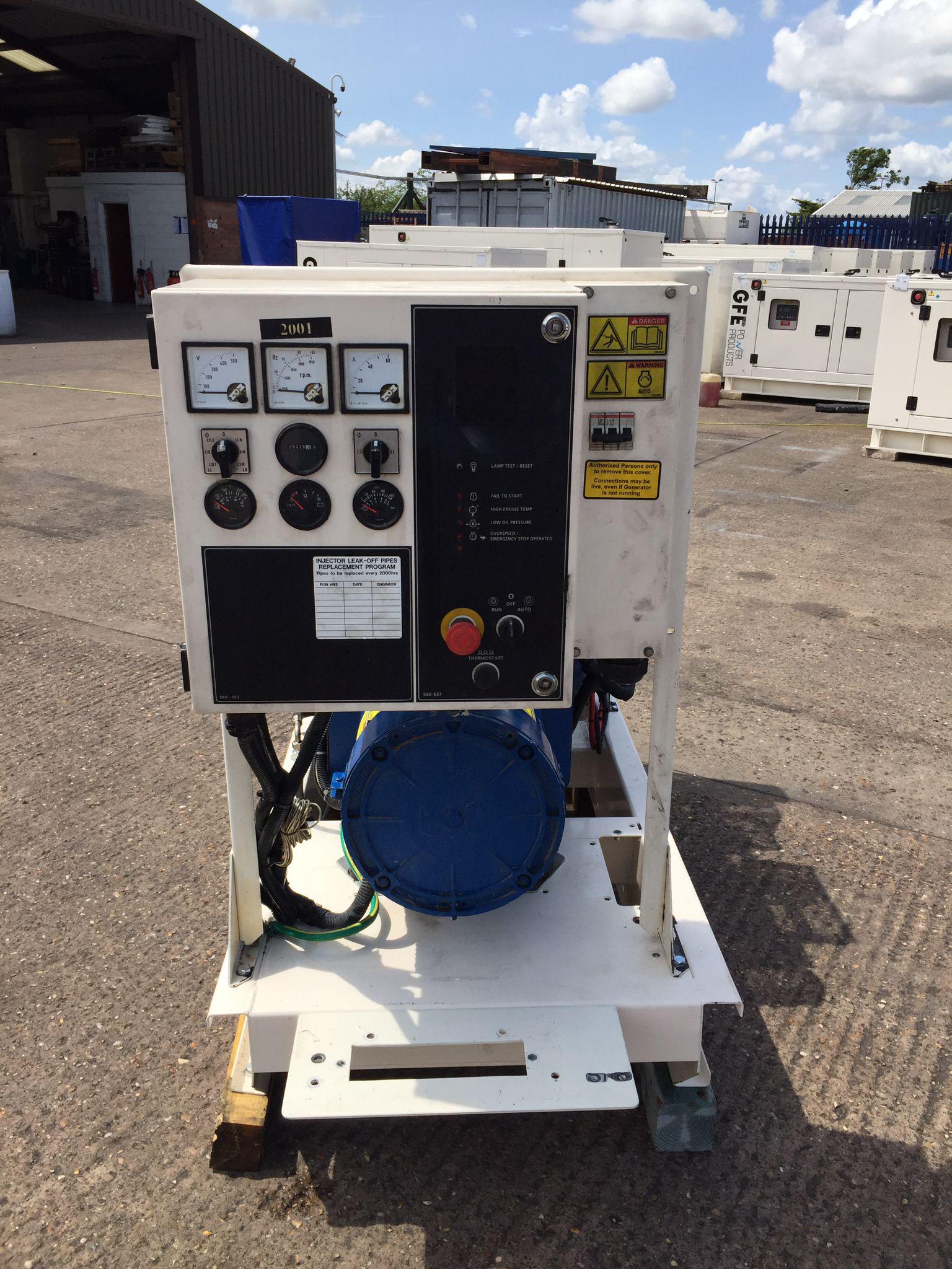 30KVA FG Wilson Perkins used generator